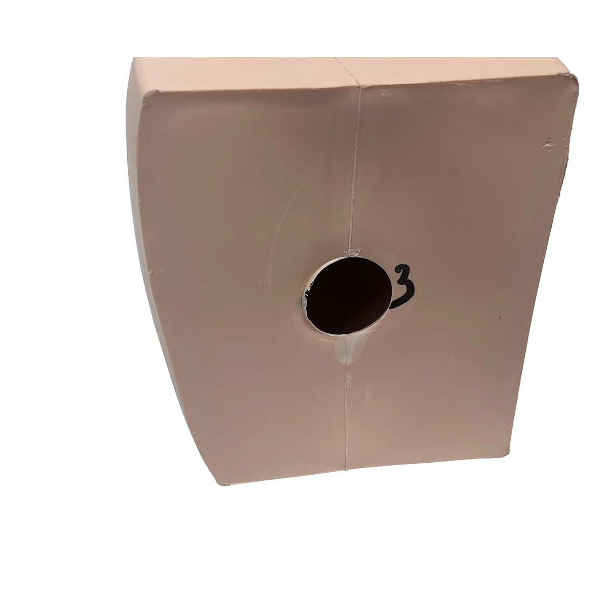 Female Human Hair Head Mannequin Plastic Material Model With Shoulder Wigs Display