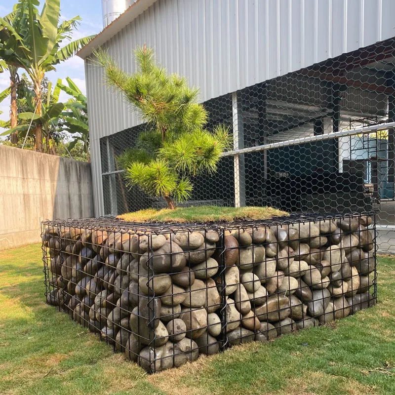 1x1x1 gabion retaining wall basket welded making machine