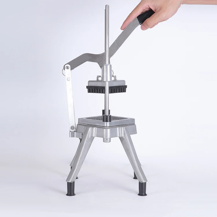 1/4 inch Manual Hand Fruits Vegetable Potato Cutting Machine Chopper Onion Slicer