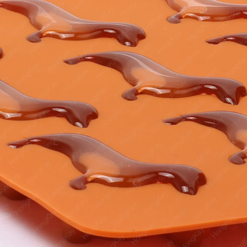 Silicone Chocolate Mold tray Dachshund Dog Shaped with BPA Free