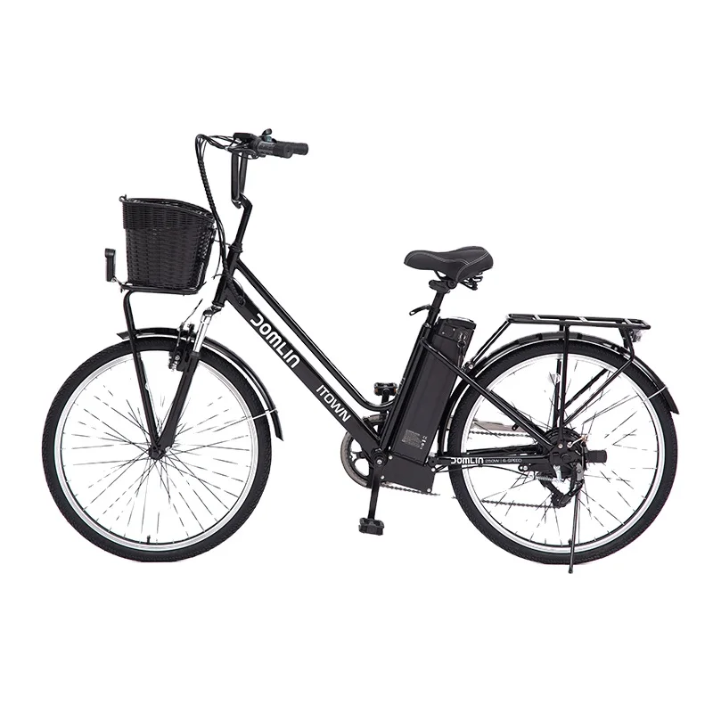Powerful 500W 750W Electric Bicycle 26 Inch Electric City Bike E Bike
