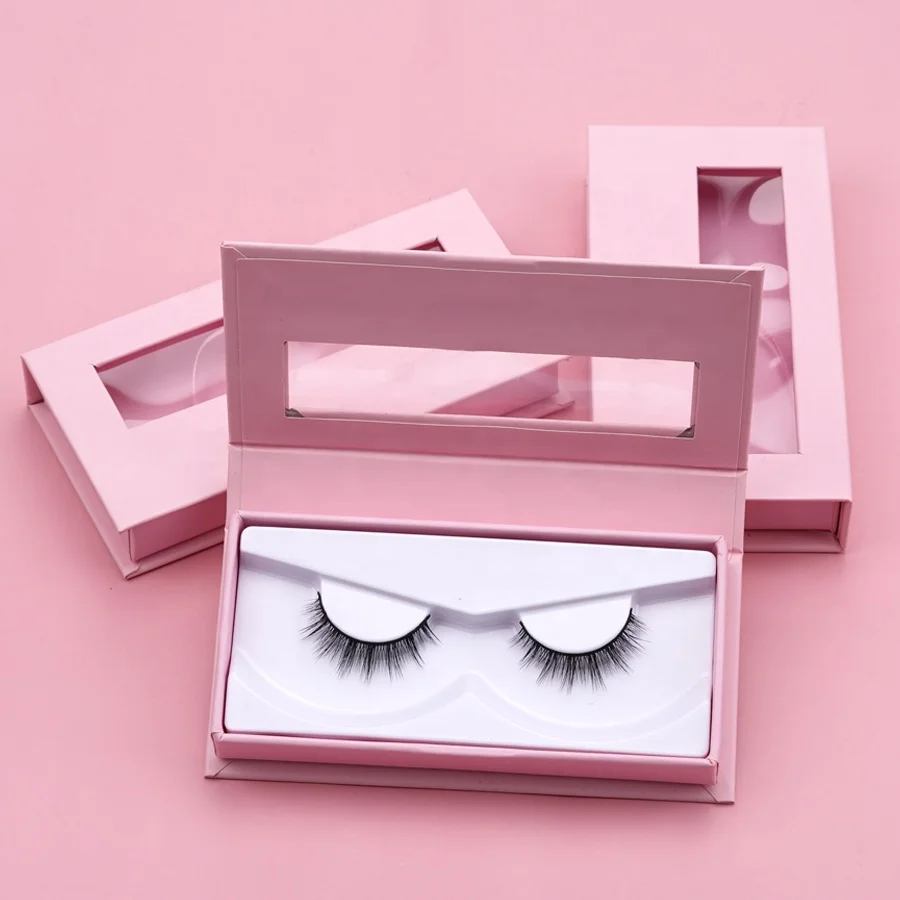 2023 Custom Packaging Vegan False Silk Eyelashes Manufacturers Private Label Faux Mink Silk Lashes Vendor