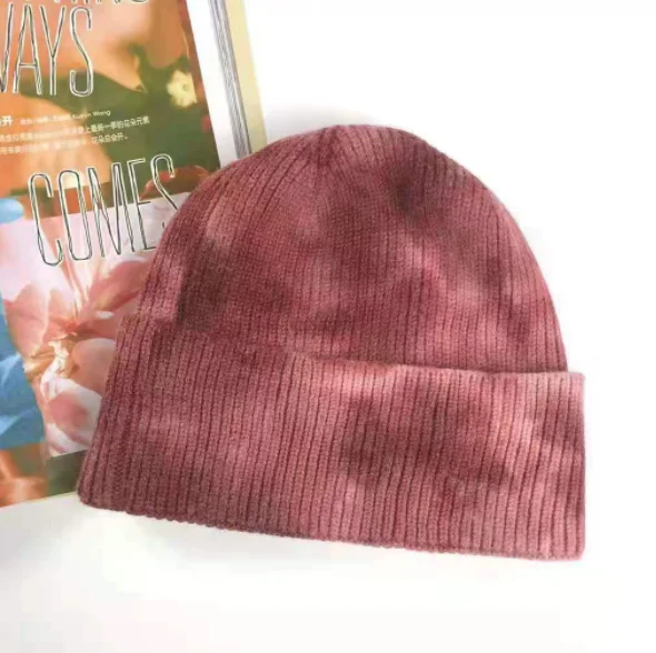 Knitted Plain Black Skate Blank Winter Wholesale Distressed Ripped Vintage Cheap Hats Caps Beanie Beanies With Hole