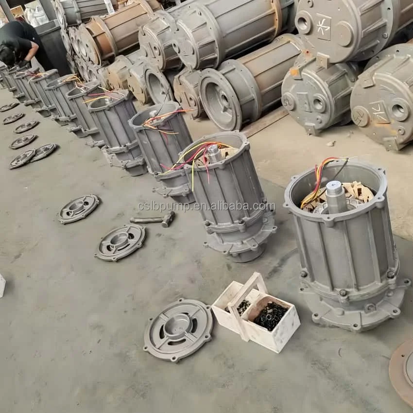 Sludge sewage sand suction pump, high flow vertical submersible slurry pump with agitator