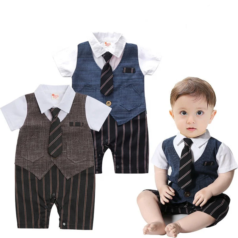 Baby Boys Kids Two piece wedding suit clothing set baby boy party wear dress baby boy formal suit