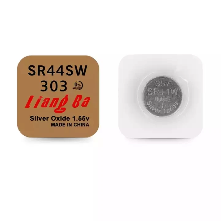 Hot selling LR44 AG13 357 303 SR44 Battery 1.5V Button Coin Cell Batteries