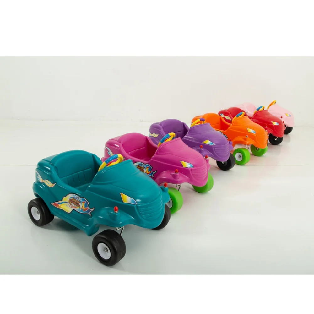 2024 Hot Sale Indoor Kids Plastic Small Toy Car Foot Running Baby Indoor Ride On Car For Sale