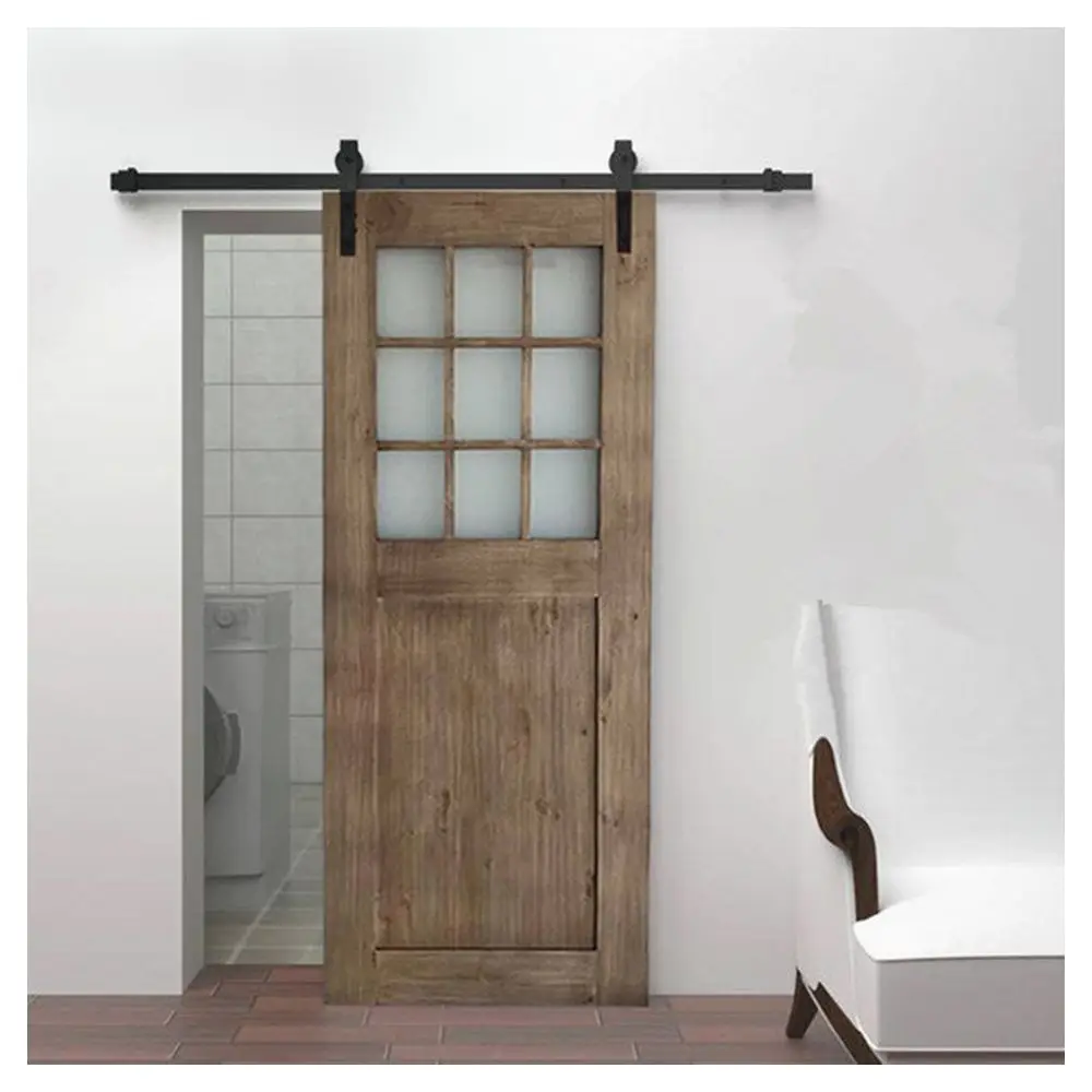 Top Seller Oak Wood Main Door Designs Modern Interior Designs Solid Pine Wooden Sliding Barn Doors Wooden Barn Door