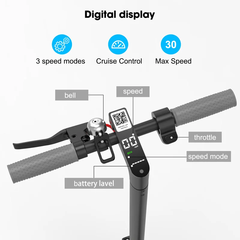 Dropship Motorcycles Scooters Electric Scooter Elektroroller E-scooter Scooter Electrico Unisex 350W Adult 36V H7 Disc Break