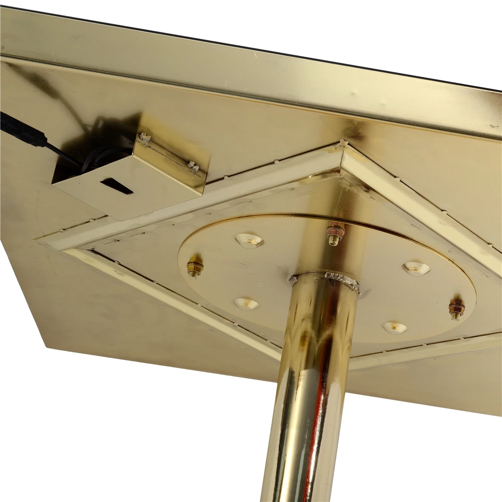 2022 Wholesale High Quality Rechargeable Desk Restaurant Light Led Table Bar Furniture Commercial Furniture LED Magic Tea Table RGB