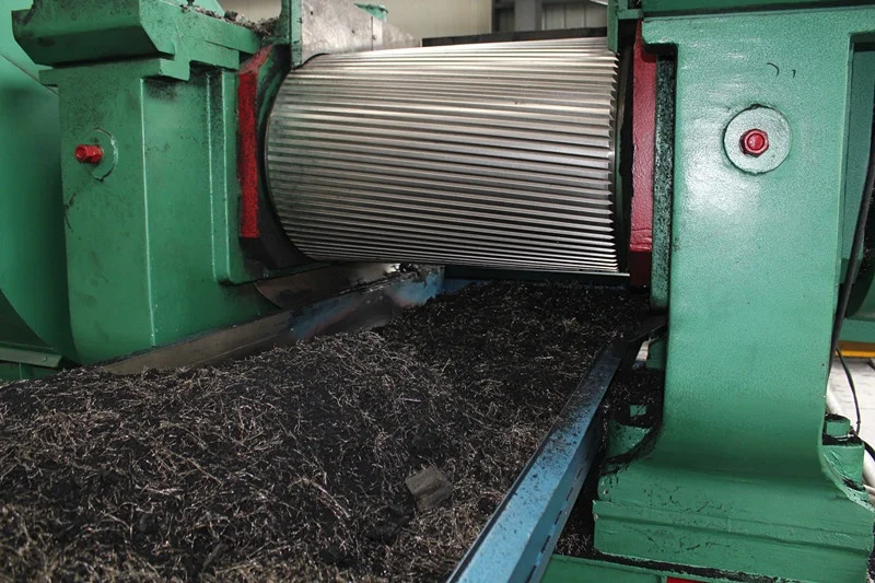 Tire recycling equipment prices for crumb rubber