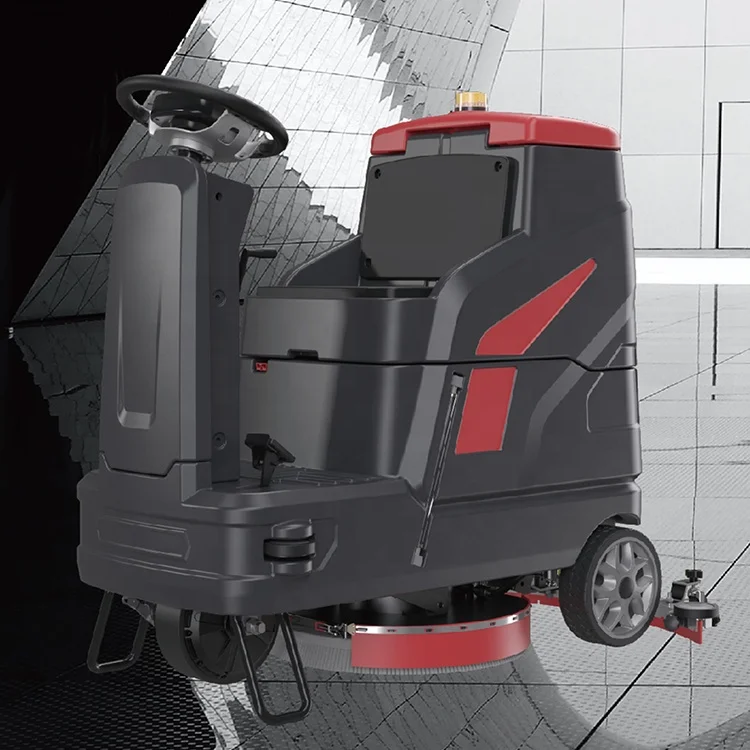 Industrial Sidewalk Sweeper Road Street Auto Floor Cleaning Machine