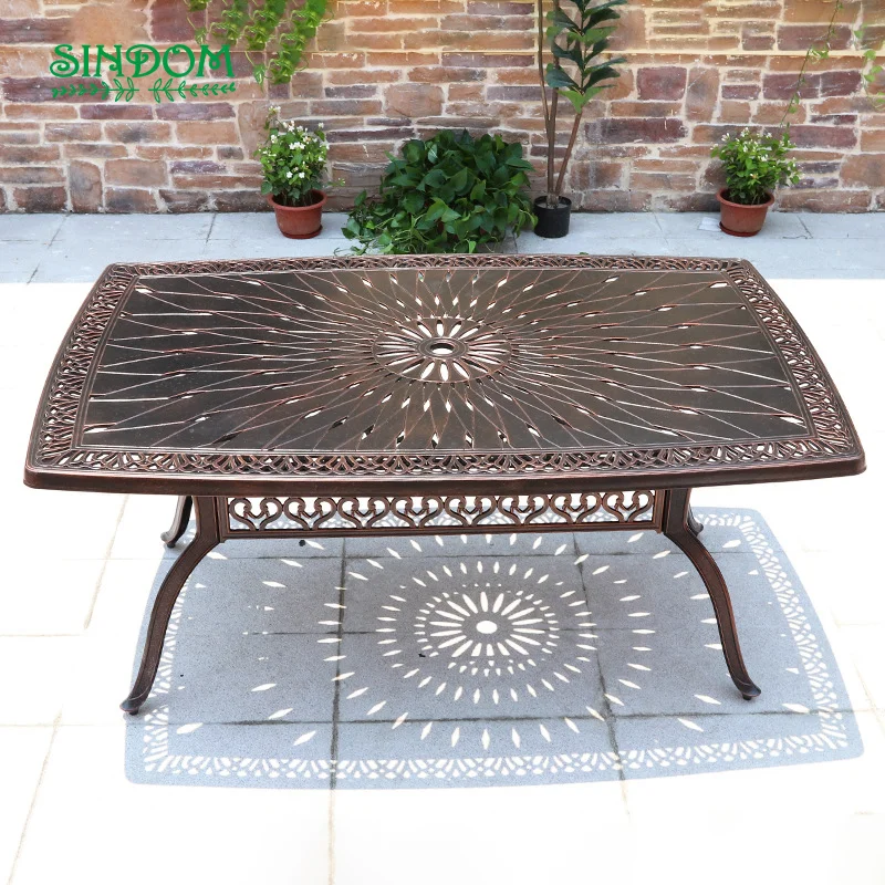High Quality Metal Garden Furniture Table and Chairs Set for Outdoor
