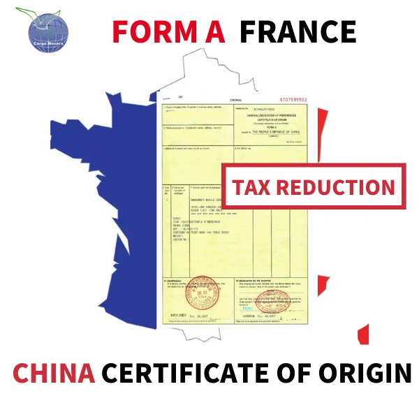 Certificate of Origin for French Imports