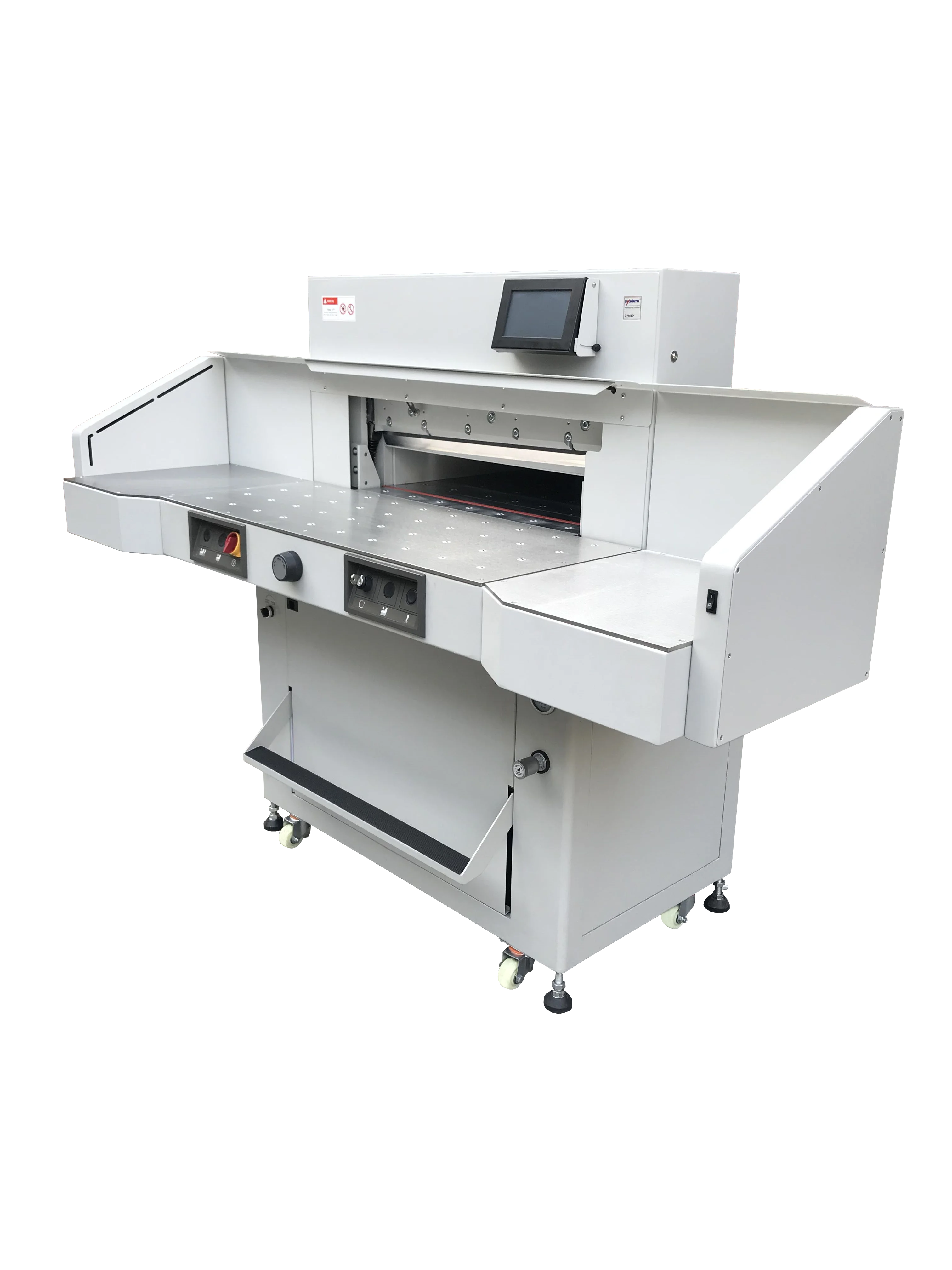 Hydraulic guillotine with side table New Launched Sysform 520HP Hydraulic Paper Cutter Paper Cutting Machine