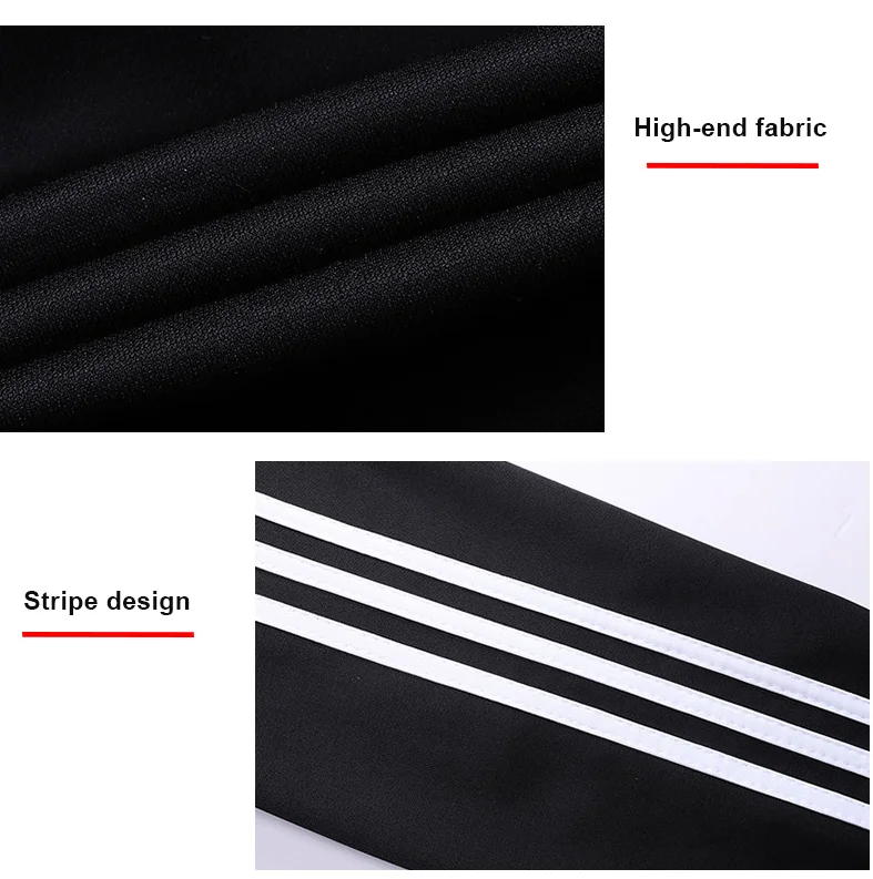 China Fashion custom logo winter two piece zip up hoodie man s joggers suits sweatsuit joggers track suit set for men