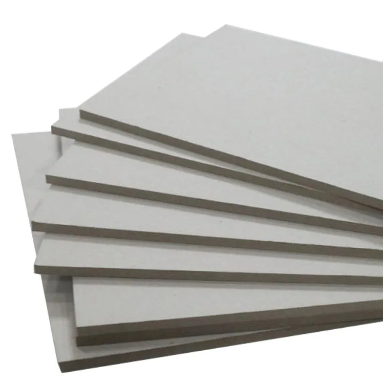 250gsm 300gsm 400gsm 500gsm Duplex Grey Back Paper Board Gray Cardboard Sheets