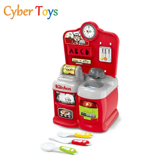 
Simulated kitchen suit girls gifts parent-child interactive kids toy set 
