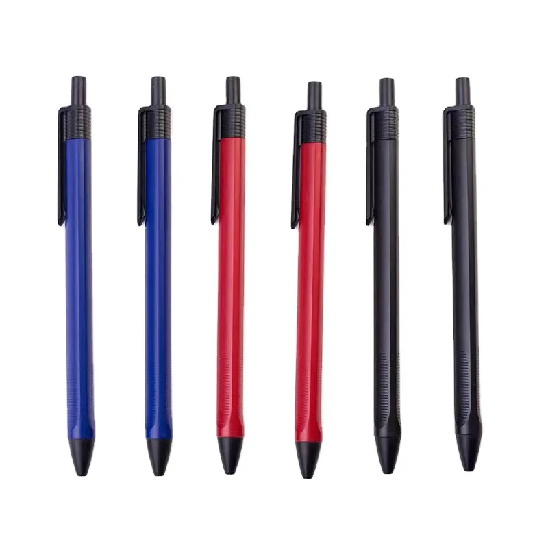 Promotional Custom Printed Logo Cheap Ballpoint Plastic Pen 0.5mm Ballpoint Pen Wholesale