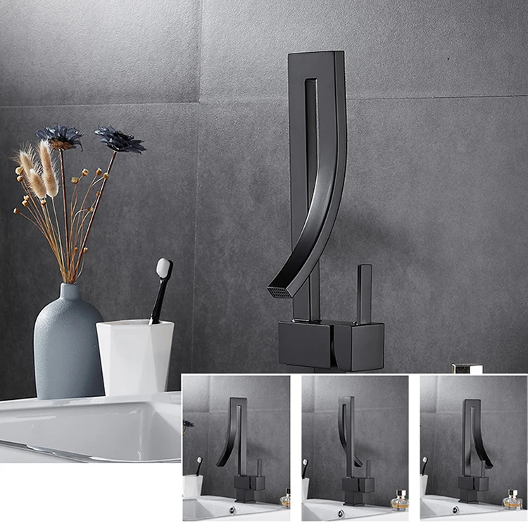 wholesale luxury production brushed gold taps bath mixer of water taps for bathroom sinks