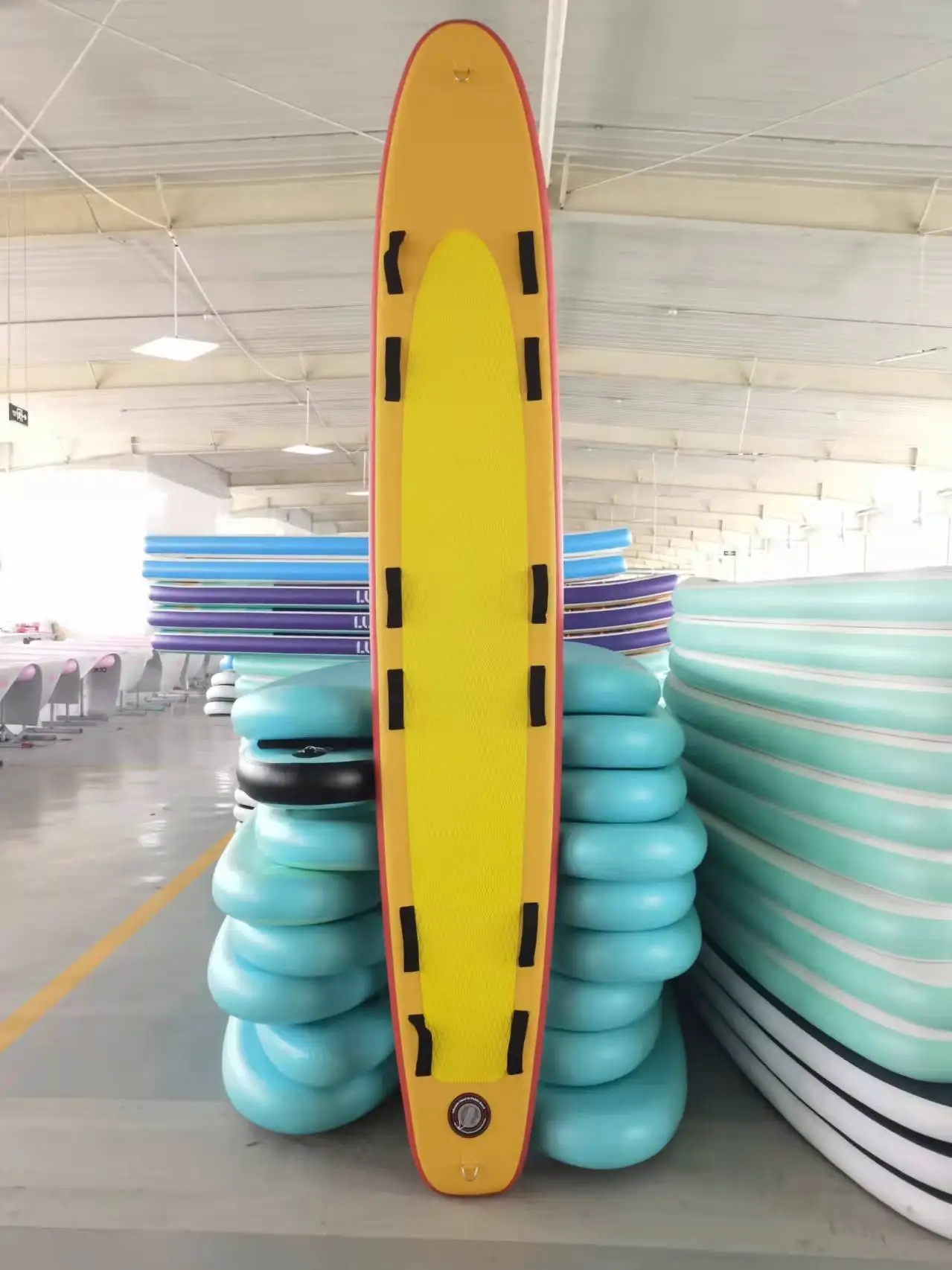 320X60X15Cm Jet Ski Rescue Sled Promotion Surf Surfboards Inflatable Soft Foldable Paddle Board