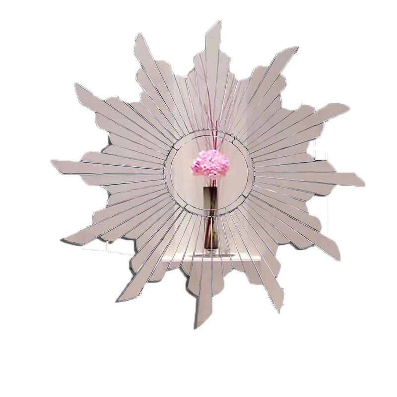 MOK Home hotel bathroom living room decorative framed MDF mirror