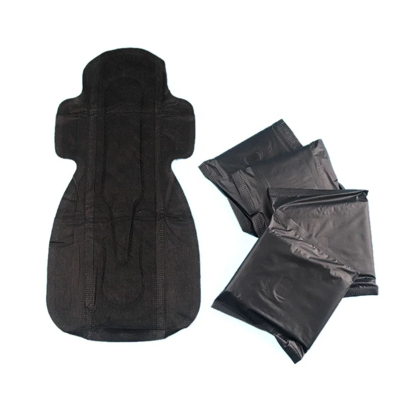 SK Bamboo Charcoal Menstrual Kit Panty Liners Sanitary Pads And Tampons With Negative Ion