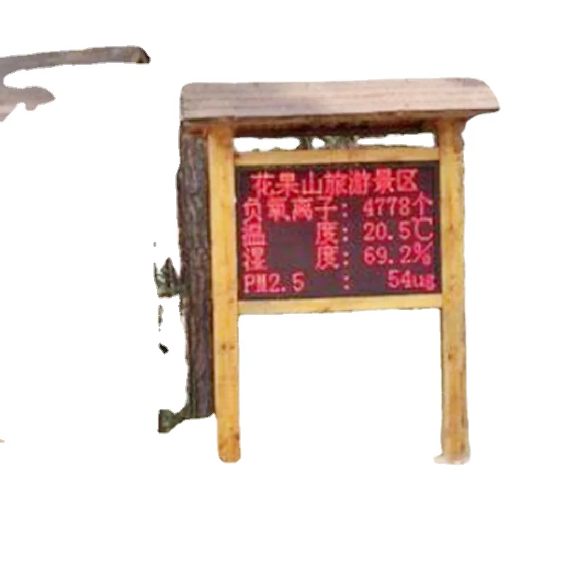 New Listing scenic spot air negative oxygen ion online monitoring system Negative  detector Atmospheric environment