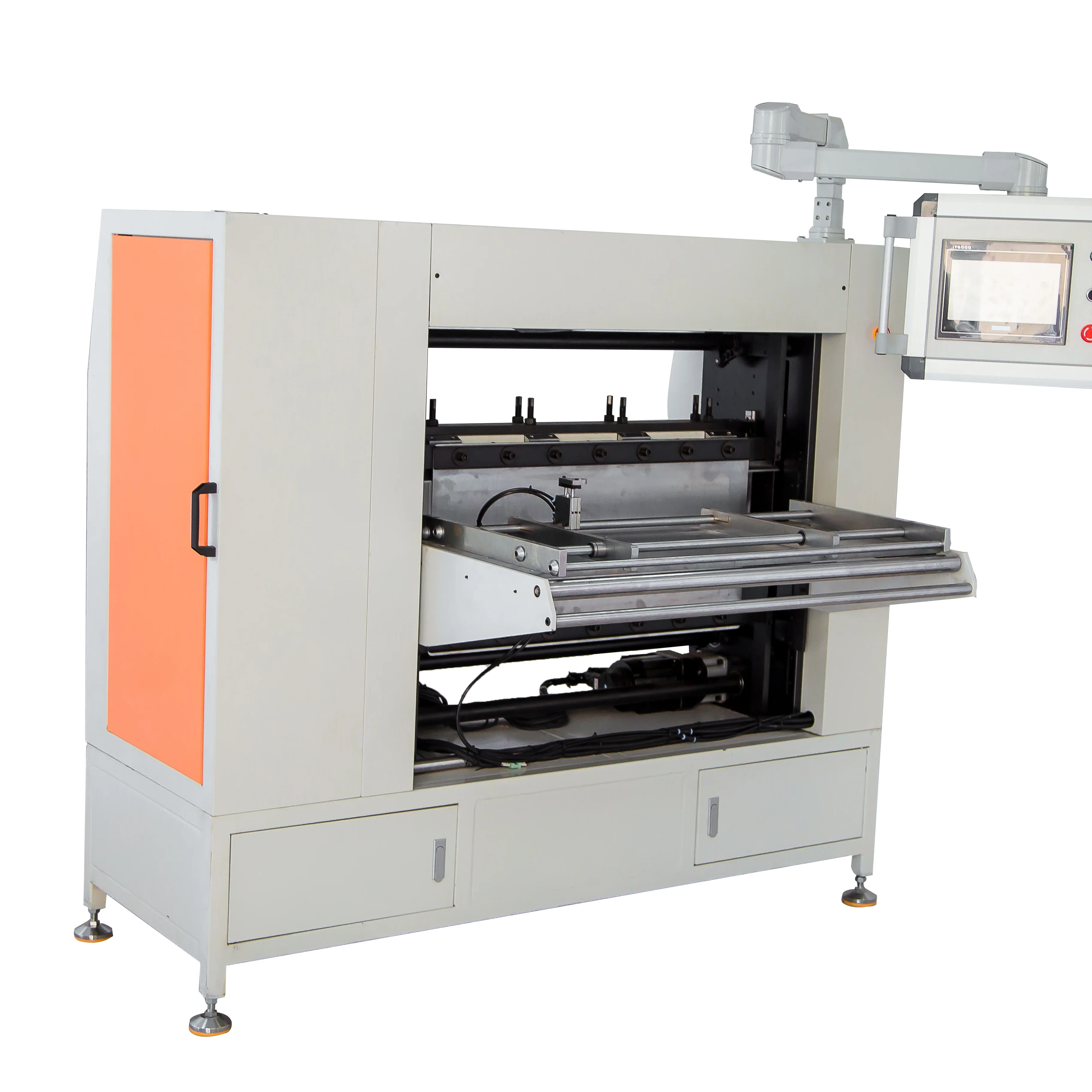 Semi-automatic filter paper folding machine pleating machine for air filter