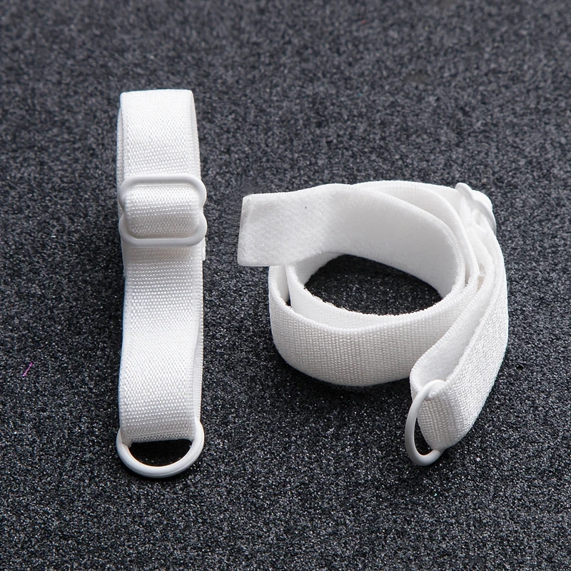 
Custom adjustable Nylon plating regulator bra elastic straps 