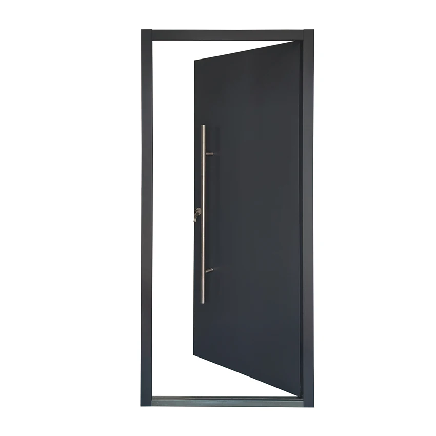 Fangda French Style Steel Door Galvanized Steel Doors Stainless Steel Single Door Design