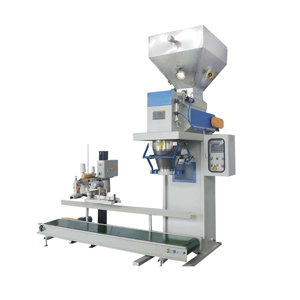 25Kg 50kg fertilizer bagging machine sewing machine rice weighing packing machine