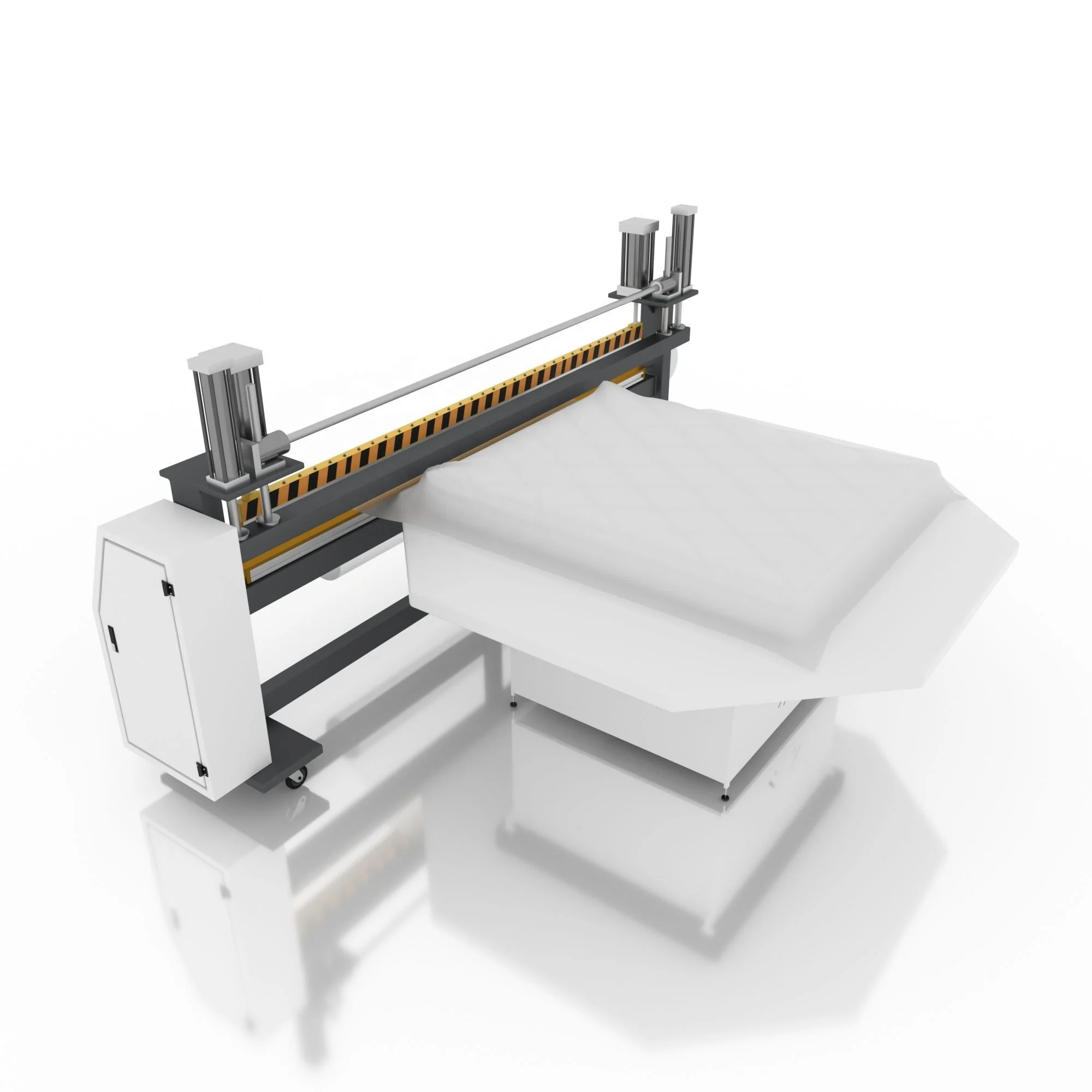 PK01 High performance and easy operation semi-automatic mattress plastic film packing machine mattress sealing machine