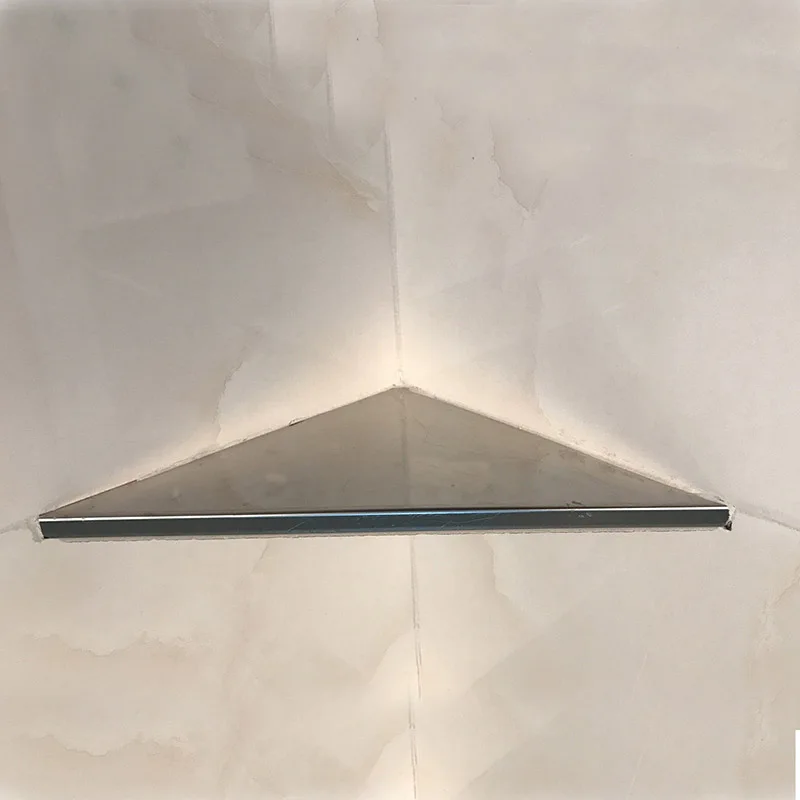 Stainless Steel Kitchen Storage Rack Bathroom Shower Corner Shelf