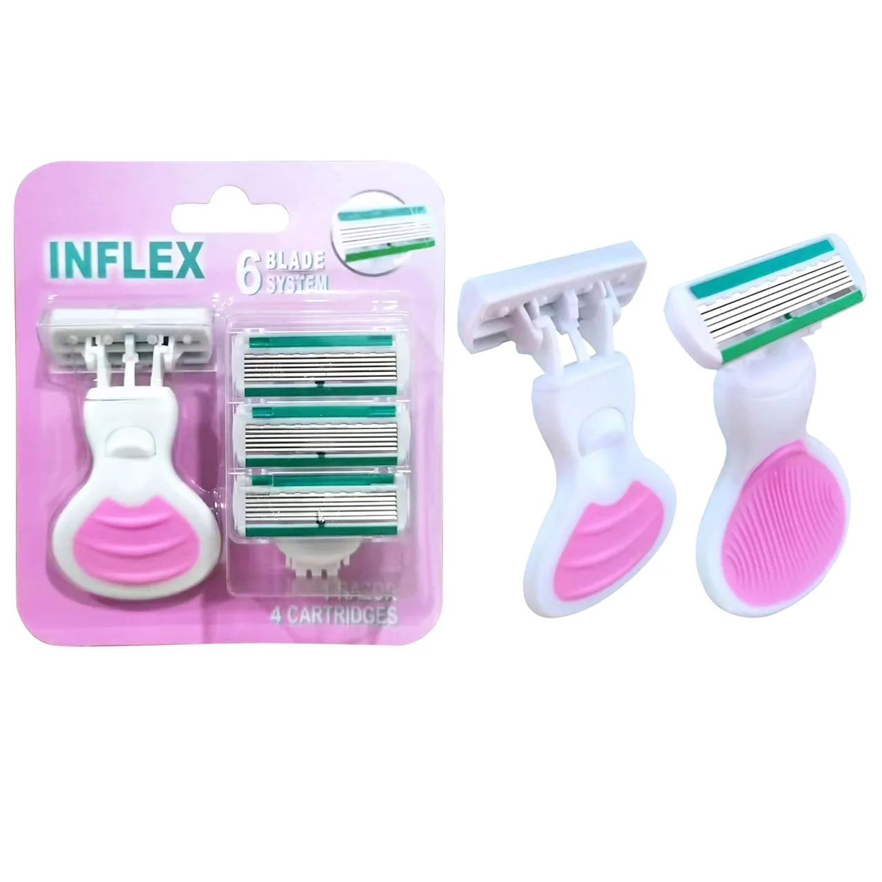 Women Razor High Quality 6 blades Woman Mini Disposable Shaving Razor For Shaving