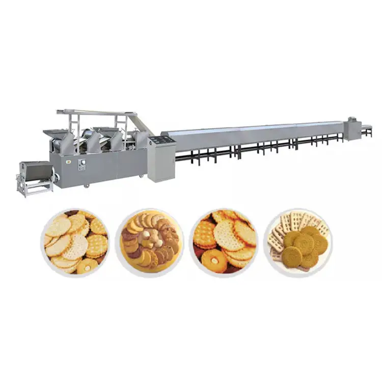 Industrial cream sandwich biscuit machine automatic 300 kg biscuit production line
