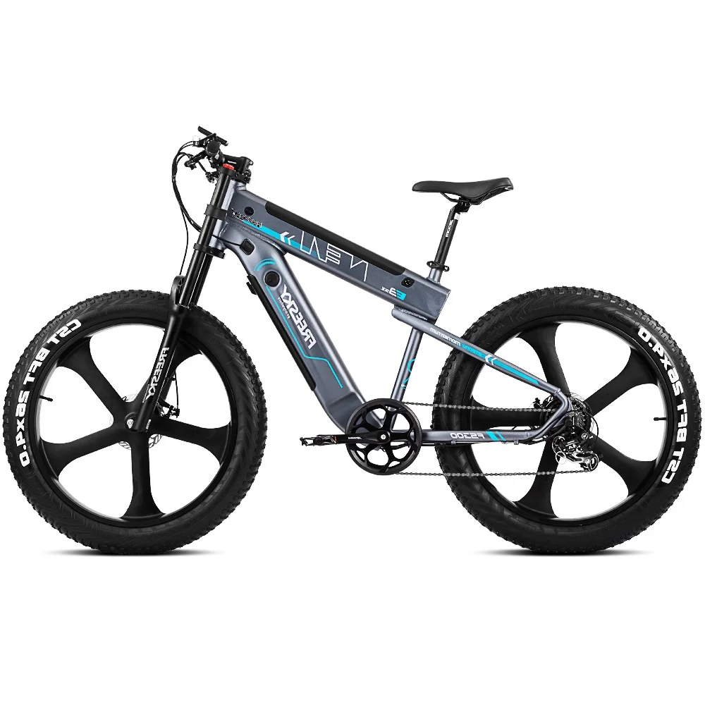 
Magnesium alloy integrated wheel Fat Tire E Bike Fat Electric Bike 26 inch Electric bicycle 
