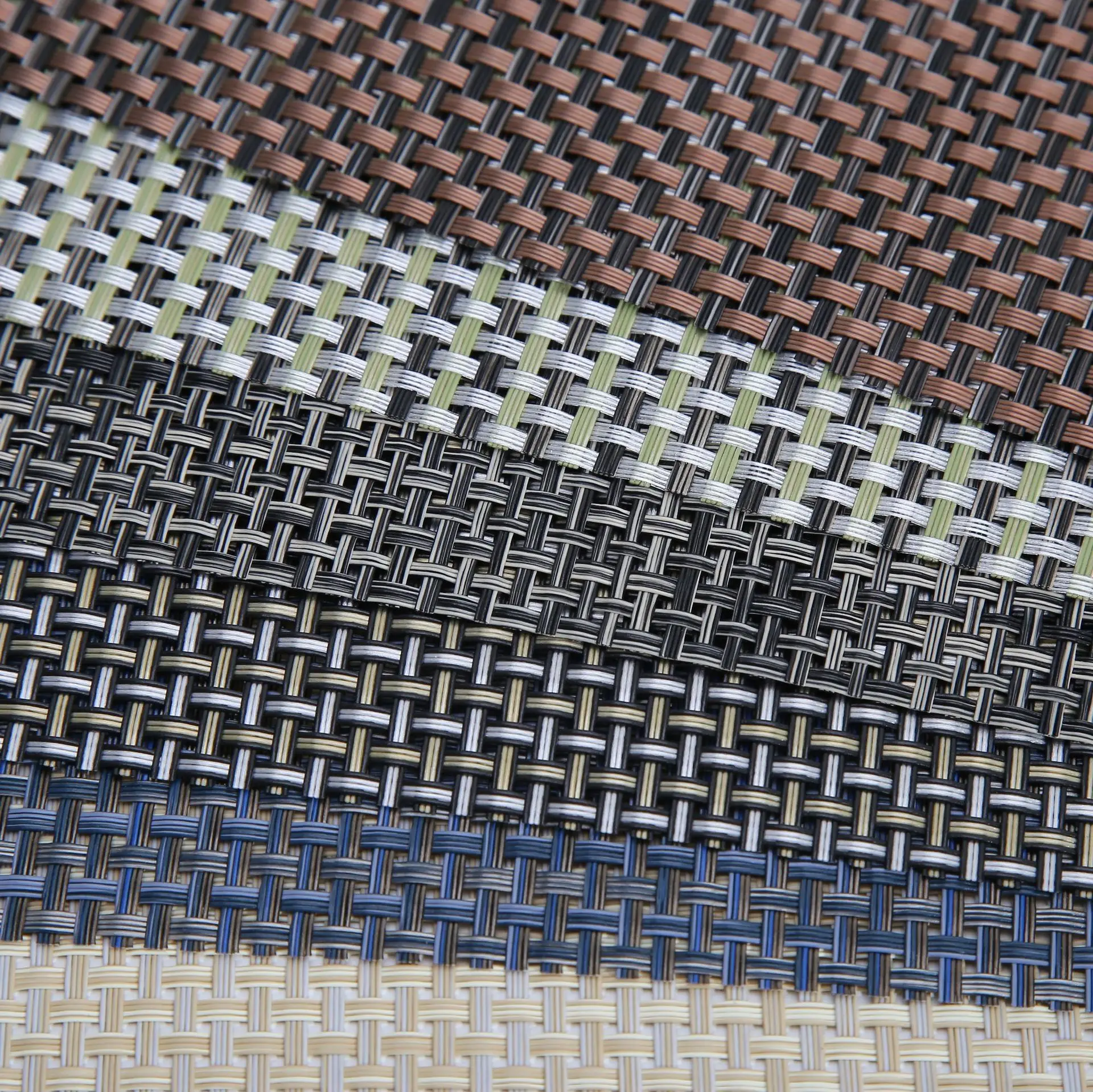 High Quality Vinyl Coated Woven Polyester Mesh Fabric Anti-Uv Textilens Mesh Fabric Pvc Coated Teslin