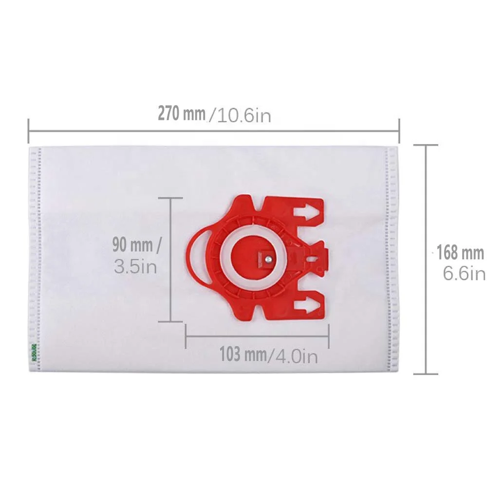 Wholesale Miele Hyclean 3D Efficiency Vacuum Dust Bag Type Fjm Red Complete C1 S241 S290 S300i S500 S700 S4 S6 Series