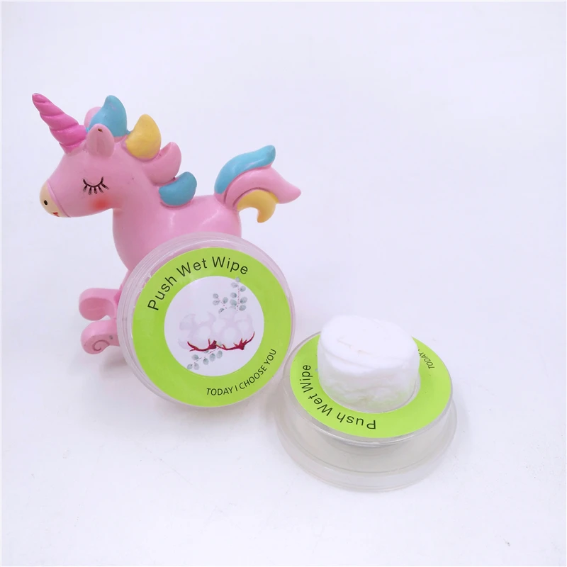 Китай производитель пуш-ап Чистый Удобный влажные салфетки бумажные салфетки