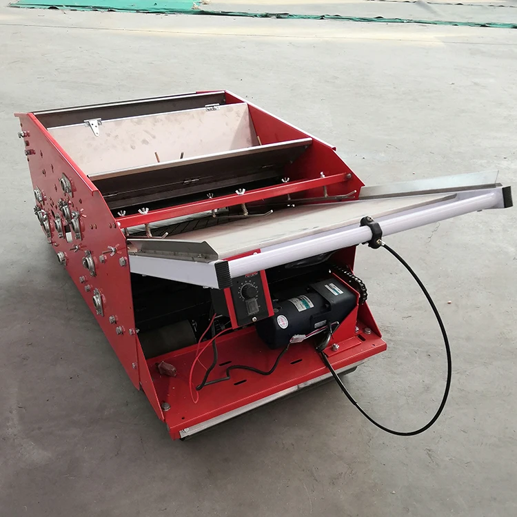 New rice seed seedling cultivation and soil covering gasoline electric self-propelled agricultural rice seeder