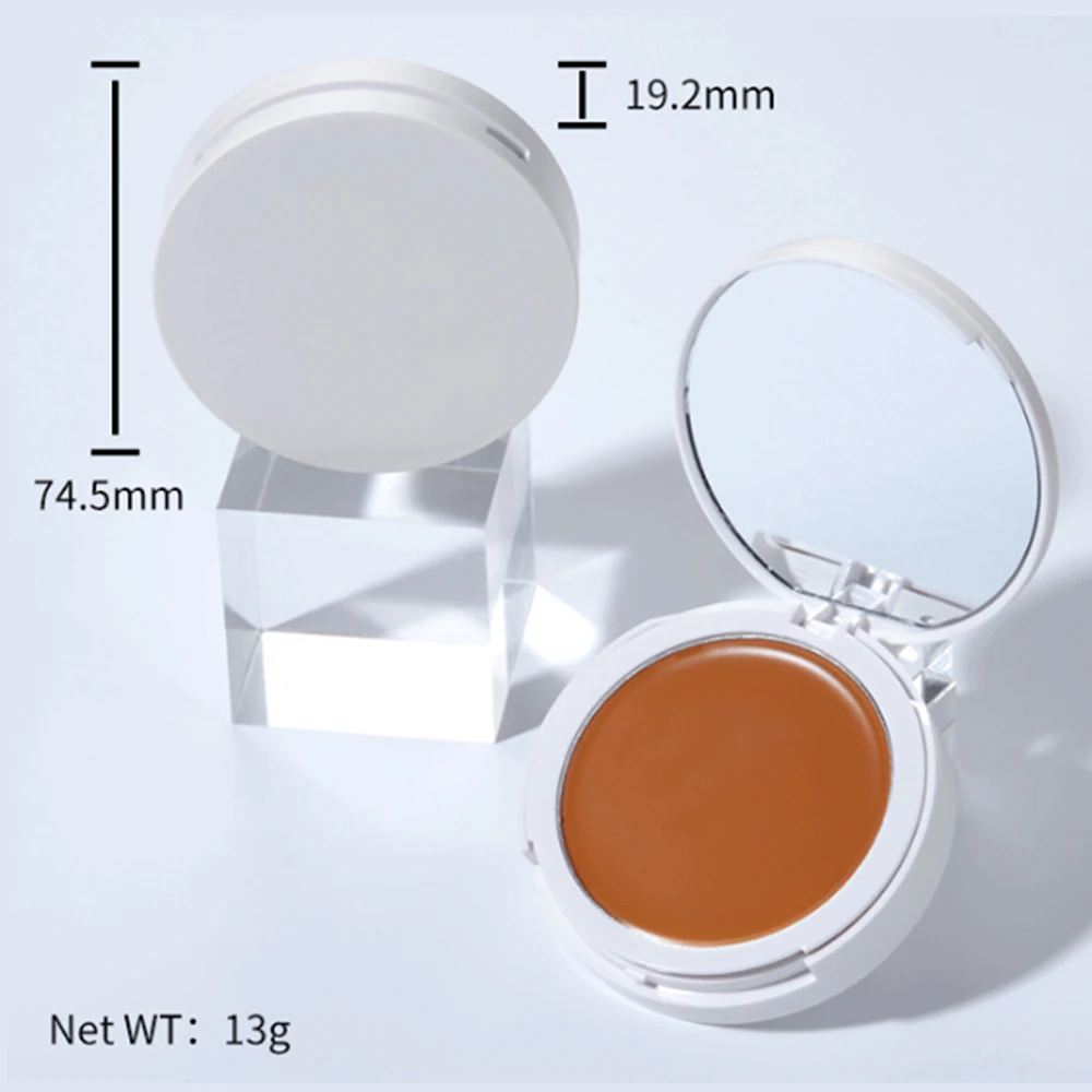 Waterproof soft matte natural cream concealer full face brighten makeup long lasting private label vegan concealer cream