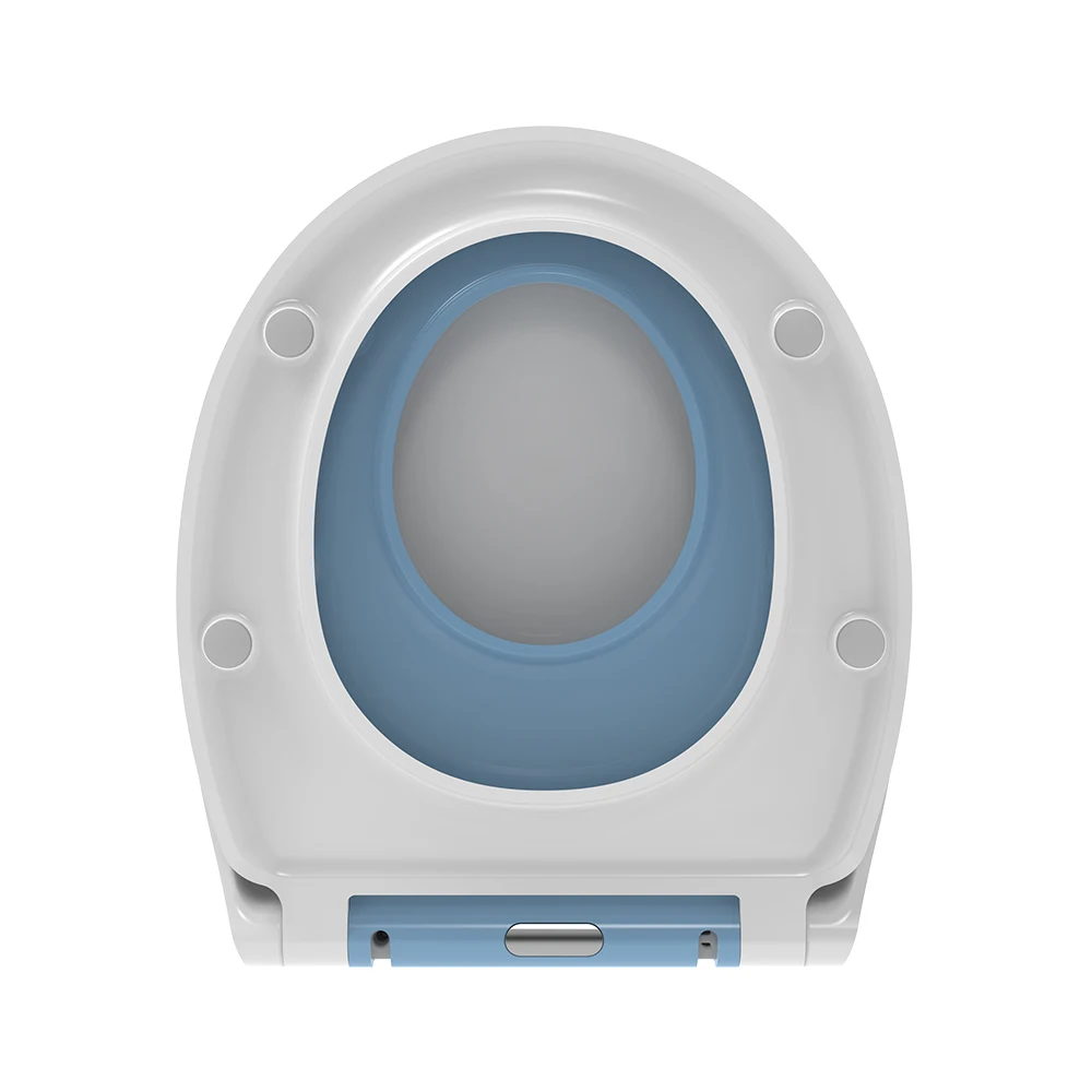 Sunten SU040S Family round Toilet Seat with Removable Child Seat Soft Close Quick Release Functions Made Urea UF Materials
