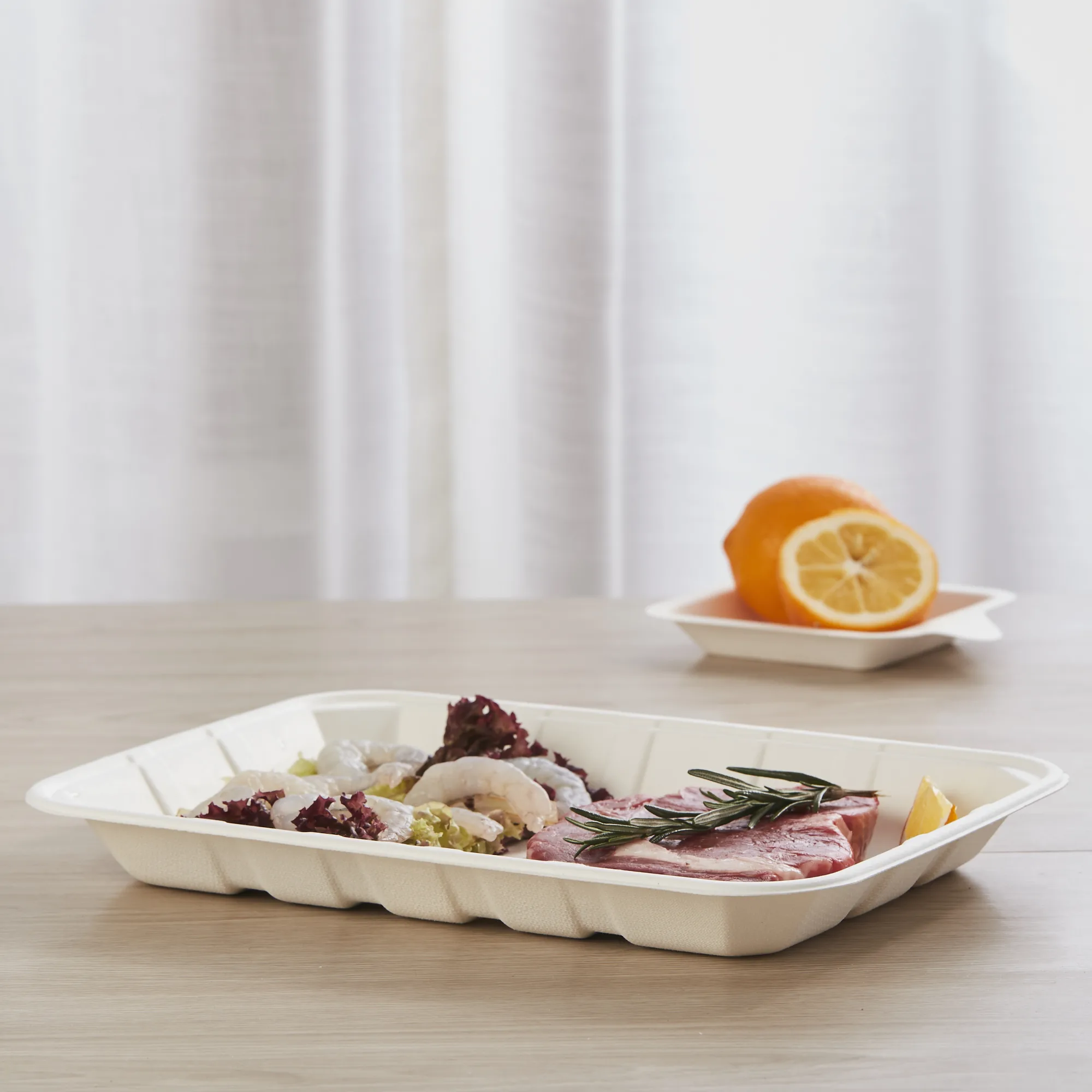 
Bio Degradable Disposable Packaging Container Food Packaging Biodegradable Egg Tray 