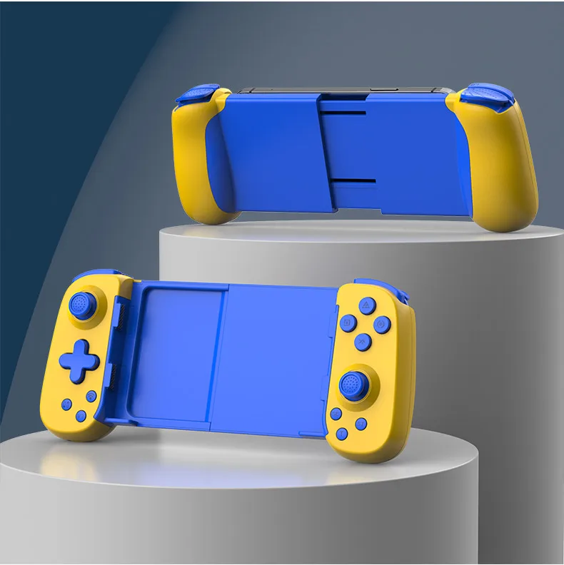 RALAN Newest Mobile Game Controllers D6 Stretchable Wireless Phone Handle Joypad BT Gamepad