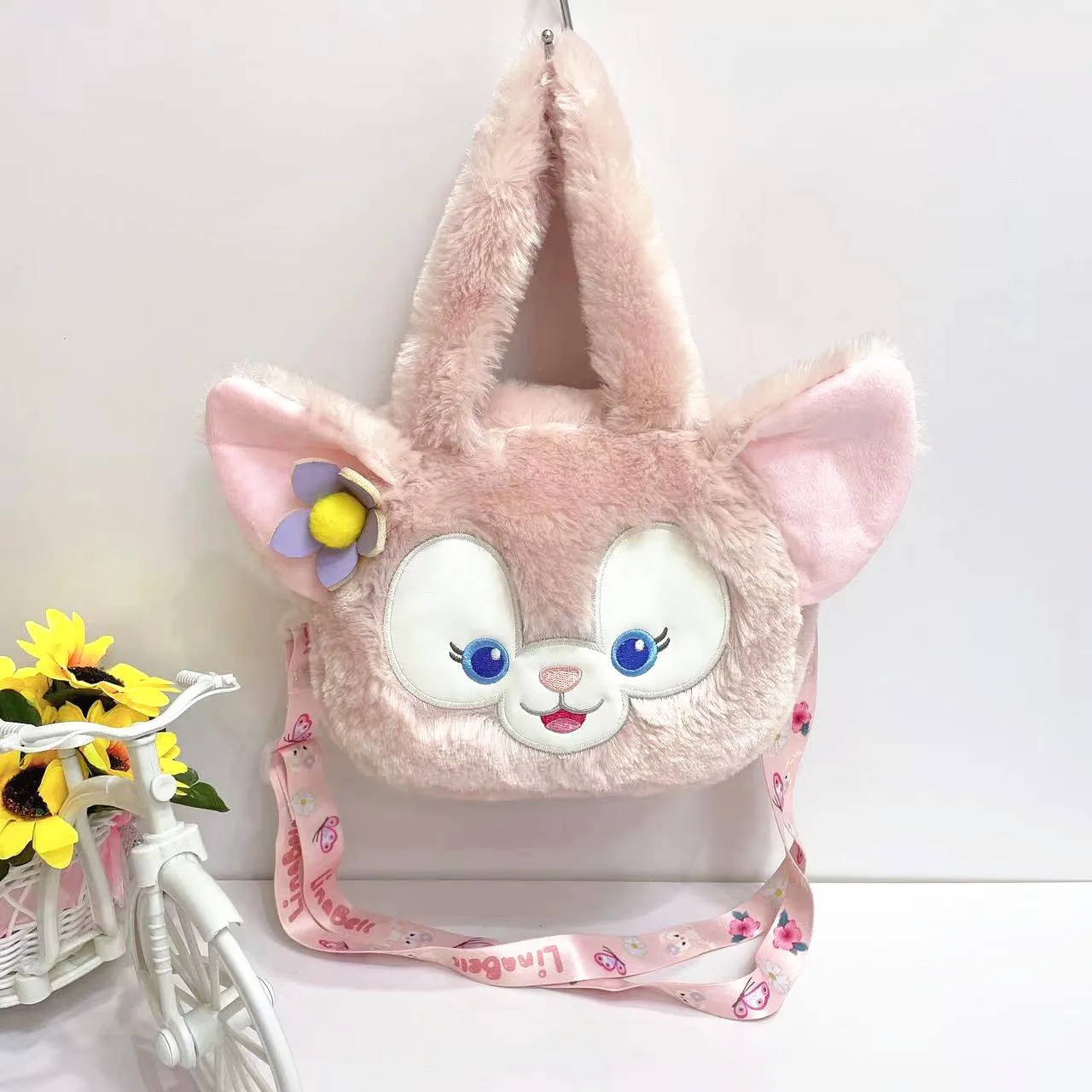 Super Soft Kids Small Hand Bag Pikachuu Hello Cute Kitty Shoulder Plush Bags