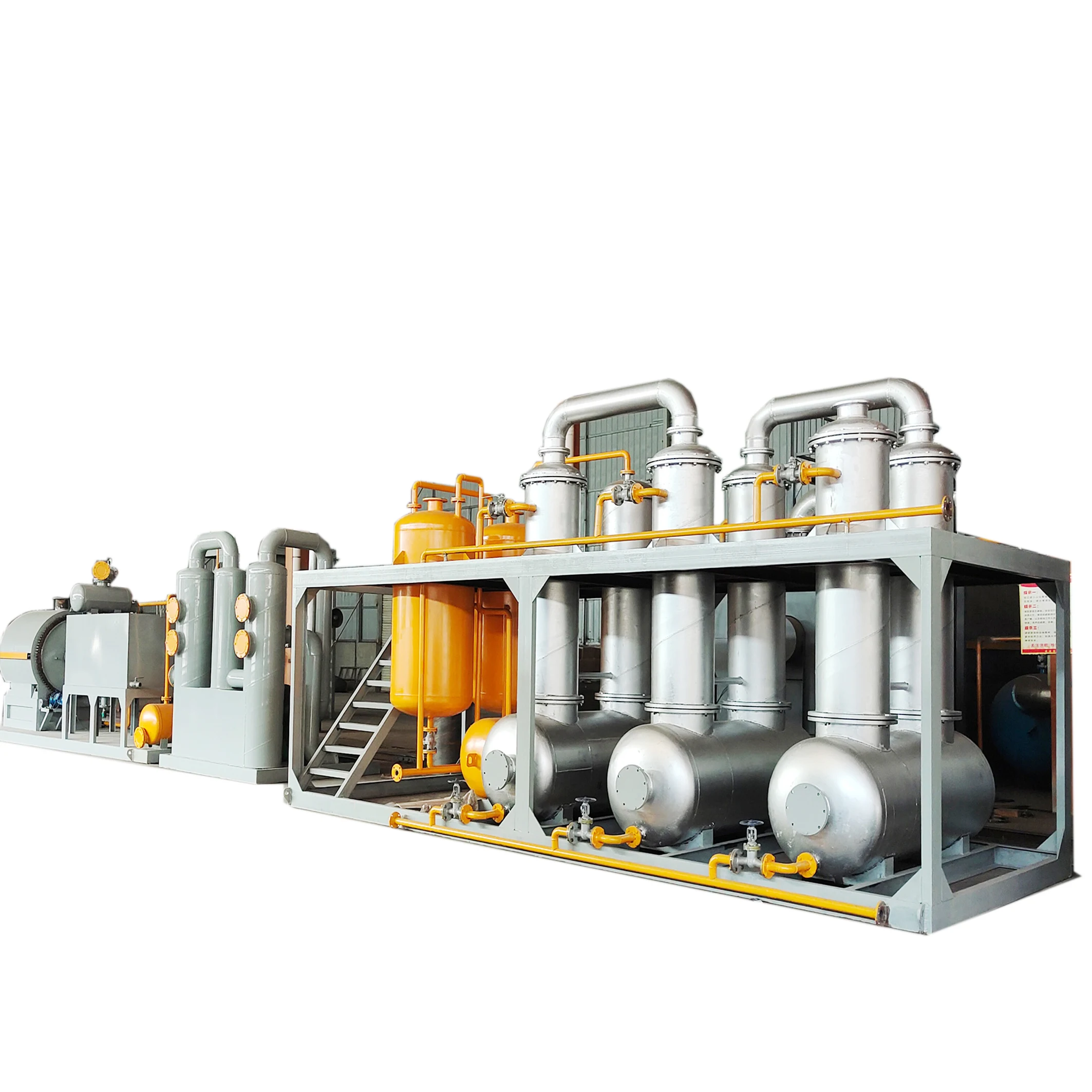 1 ton waste plastic pyrolysis plant turning plastic into fuel plastic waste recycling to gas and oil