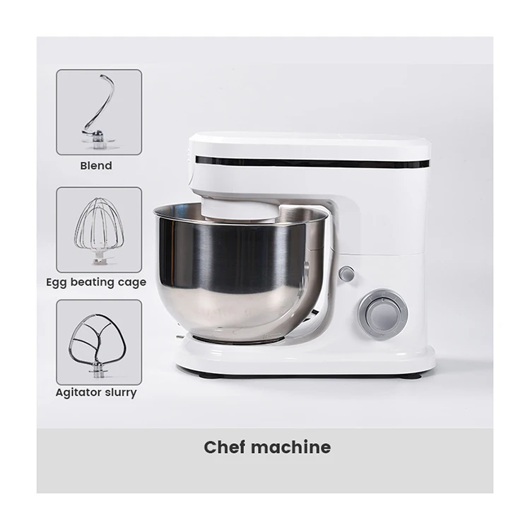 Commercial Cake Mill 3-in -1 Cake Dough Food Processing Machine Professional Intelligent Robot Multi-functional Vertical Blender