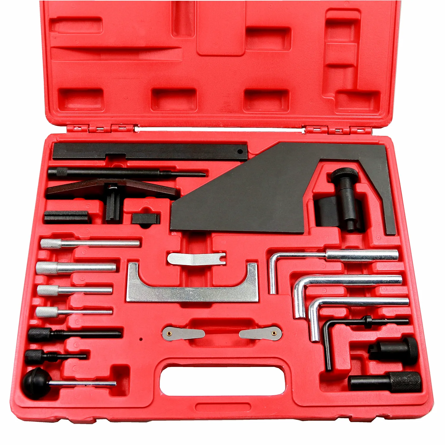 Engine Timing Belt Tool Crank Cam Pump Lock Tool Compatible with Ford Mazda 1.4 1.6 1.8 2.0 2.3L