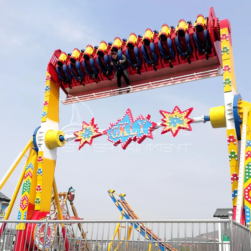 Наружные сумасшедшие аттракционы для парка оборудование ярмарок top spin fair ride
